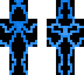 blue cyber guy