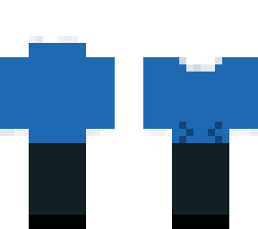 blue hoodie template