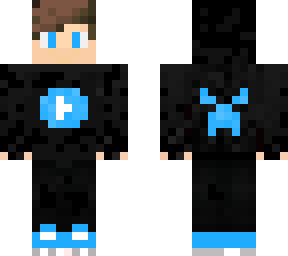 blue youtube skin