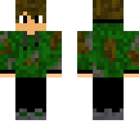 cool camo boy without crown