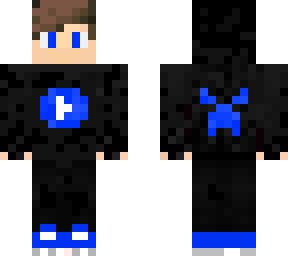 dark blue youtube skin