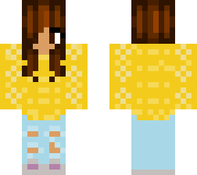 girl with brown hair