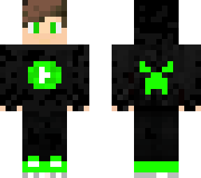 green youtube skin