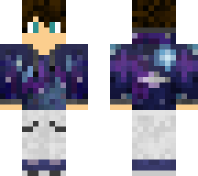 guy in galaxy hoodie