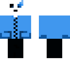sans - blazing eye - hands in jacket 2