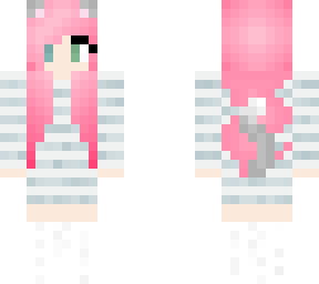soft winter cat girl skin