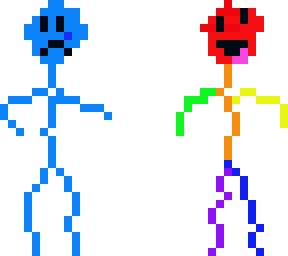 stick-ish man