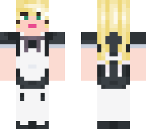 blonde maid