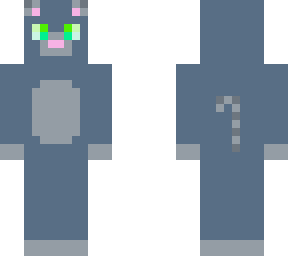blue-ish gray cat
