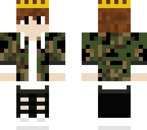 camo boy with crown *requested* *updated*