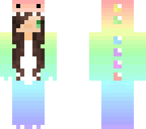 rainbow dino girl