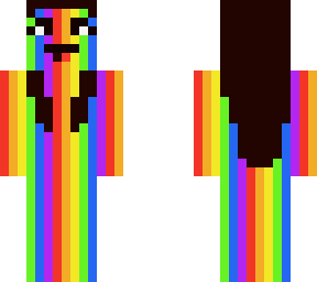 rainbow girl