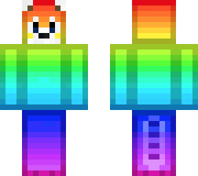 rainbow panda! (base made by magicalpandas)