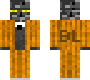bedrock's strange orange attire