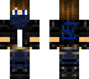 blue biker