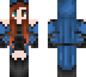 blue mage girl