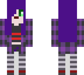 purple gothic chic. done fully