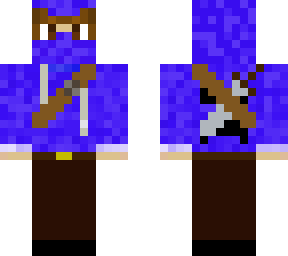 blue ninja boy