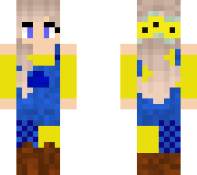 girl with yellow shirt *requested by macoroonie*