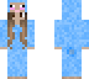 mia blue sheep onesie