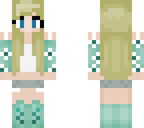 mint spring girl