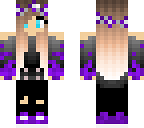 purple and black