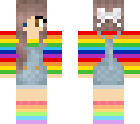 rainbow girl