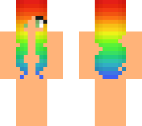 rainbow hair base