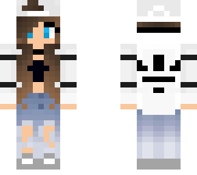 white adidas girl