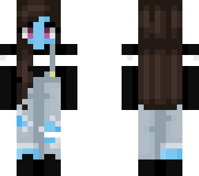 blue girl