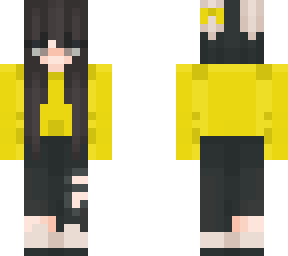 bunny beanie yellow girl (no mistakes)