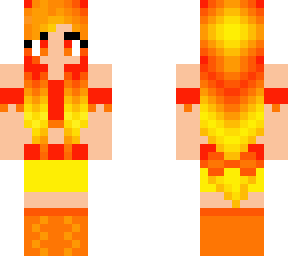 flame girl