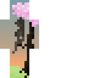 girl on a three - pixel art