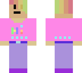 pastel person