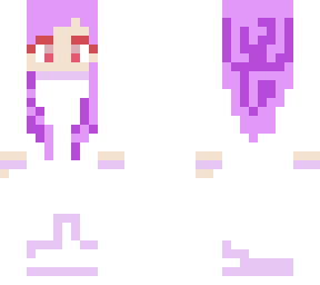 purple robo girl