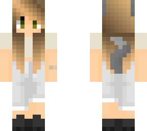 simple skin w. cat ears + tail
