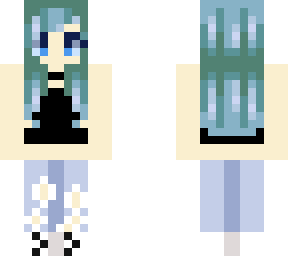 blue hair girl 2.0 -read desc.-