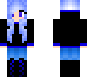blue hoodie