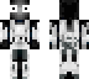 scared cyborg enderman