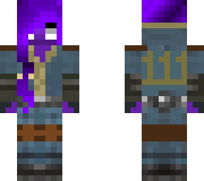 violet as vault girl