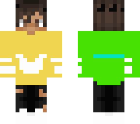 yellow and green