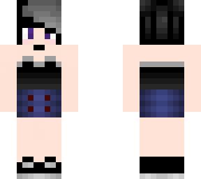 black hair