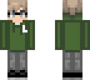 blond boy with green hoodie (i hope that you like this one!)