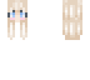 blond with space buns