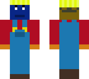 blue worker