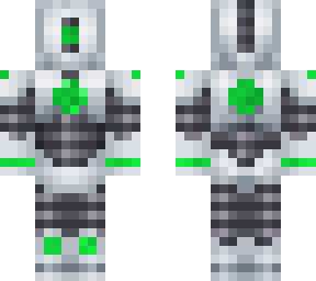 green robot