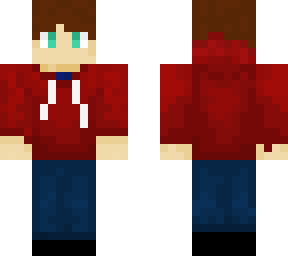 guy with red hoodie