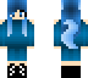 icy wolf girl