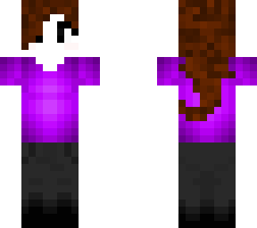 purple t- shirt girl