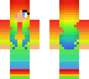 rainbow girl